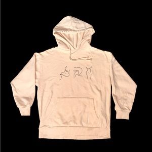Forever 21 Hoodie Picasso MOMA inspired Art Deco Anatomy
Beige Cream Small